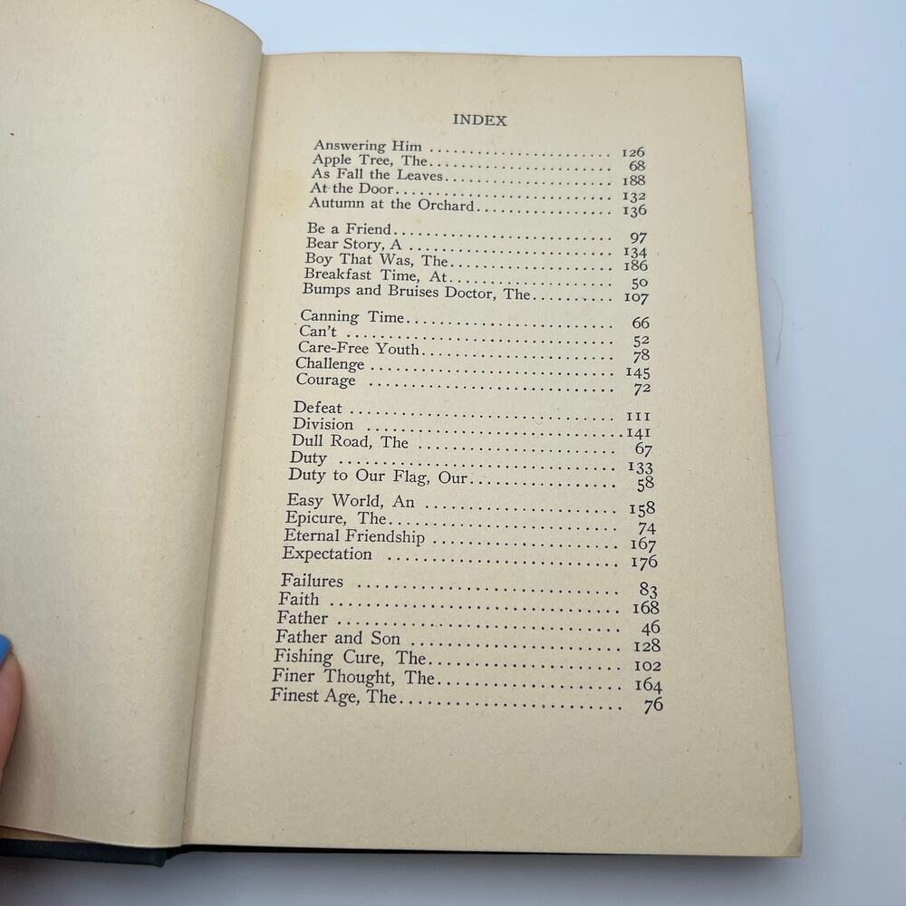 Edgar A Guest A Heap O' Living'  Hardbound 1916 1st edition. - Picture 6 of 12